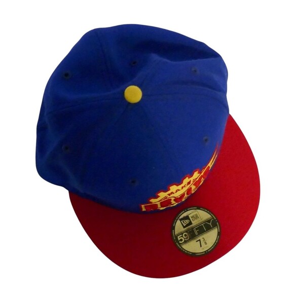 New Era 59Fifty Revive Skateboards Colorful Fitted Baseball Hat Size 7 3/8 - Picture 5 of 11